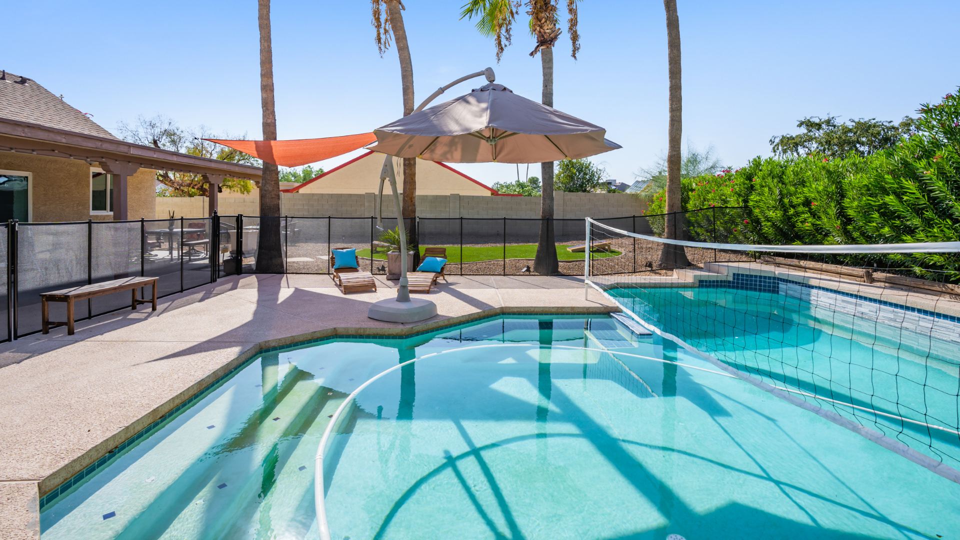 Wide View of Pool