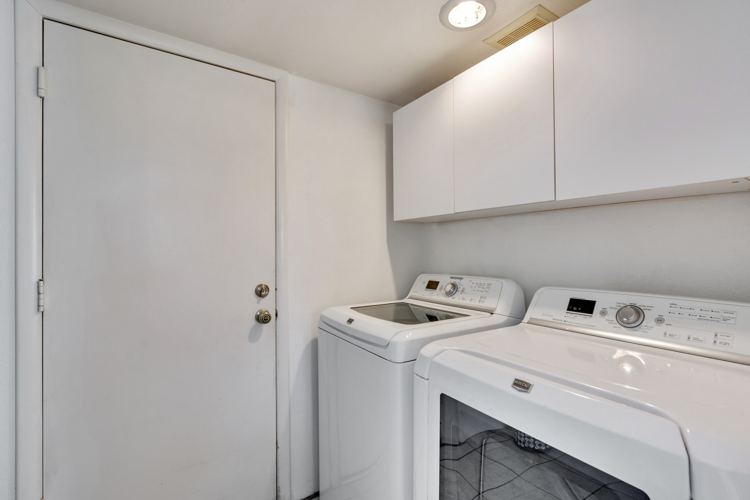 Laundry Room with Washer and Dryer